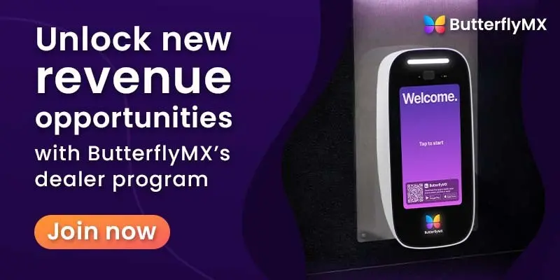 Unlock new revenue opportunities with ButterflyMX's dealer program