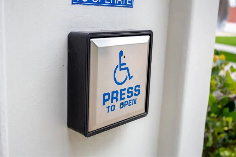 ADA push button