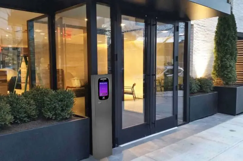 ButterflyMX vestibule intercom