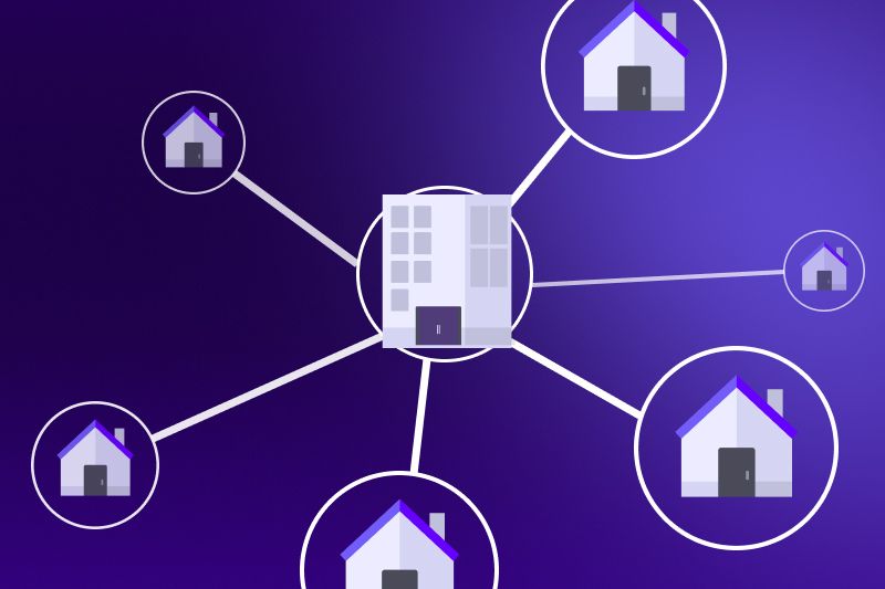 An example of the interconnectivity of multifamily centralization.