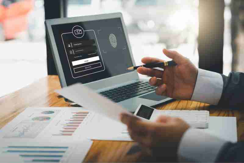 Person using media access control types to access media.