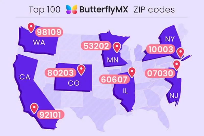 Top 100 Zip Codes