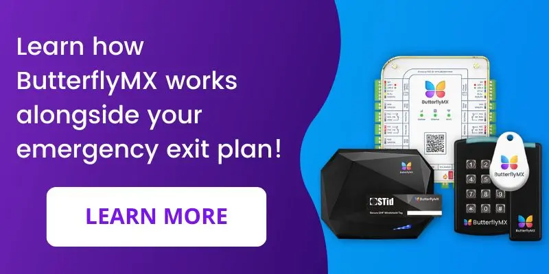 multifamily emergency exit cta