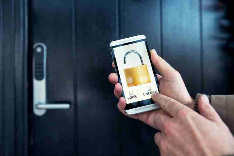 smart door lock app