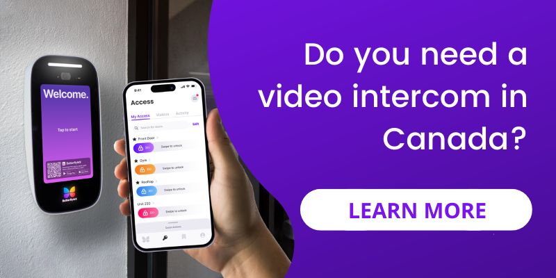 video intercom learn more in canada