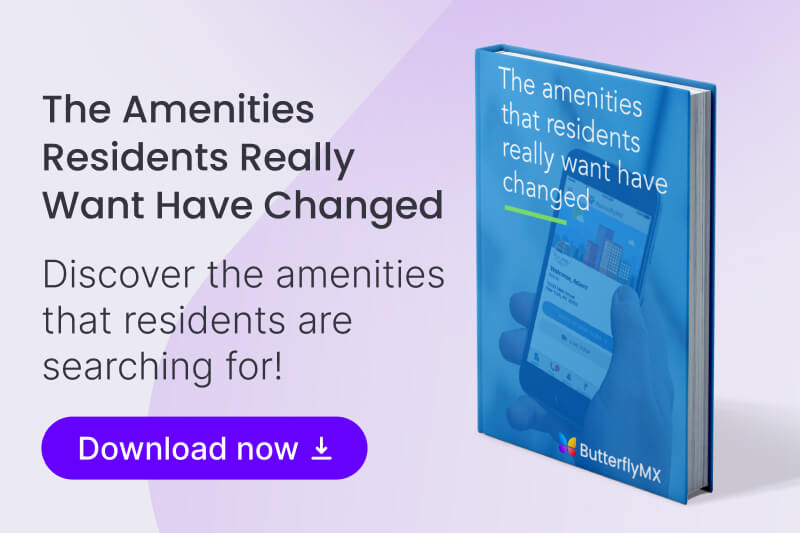 Read the ButterflyMX ebook on the amenities residents really want