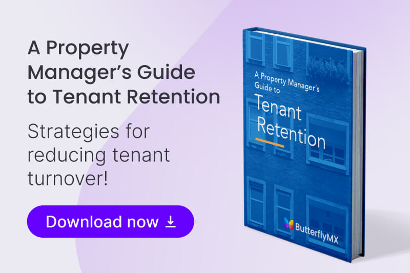 Read the ButterflyMX ebook on tenant retention