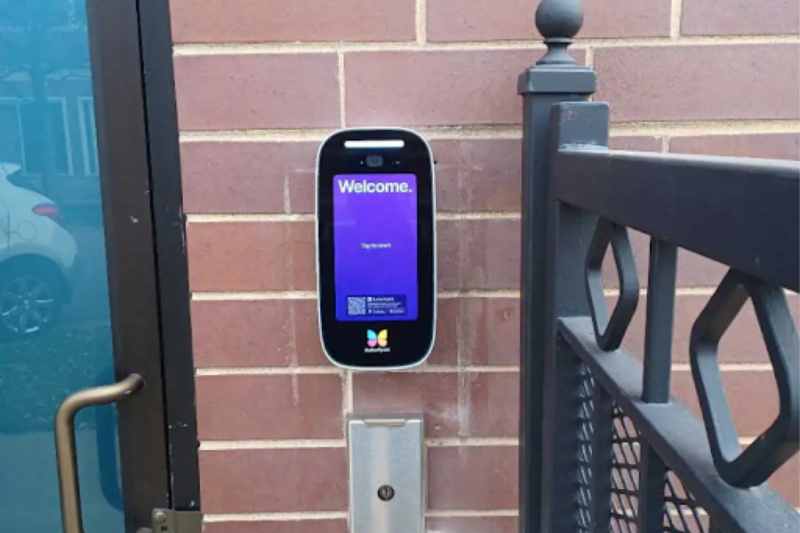 Install ButterflyMX intercom on a brick wall