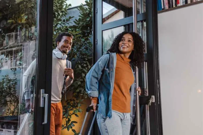 Guests arrive at vacation rental equipped with ButterflyMX and RemoteLock.