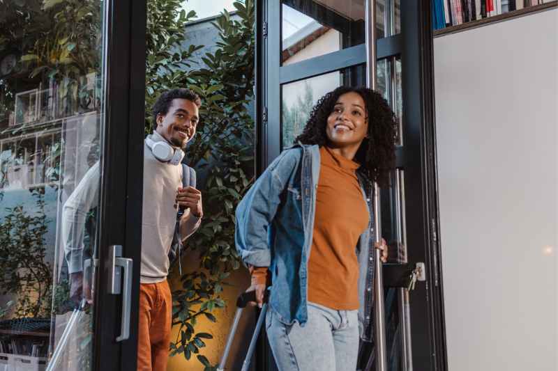 Guests arrive at vacation rental equipped with ButterflyMX and RemoteLock.