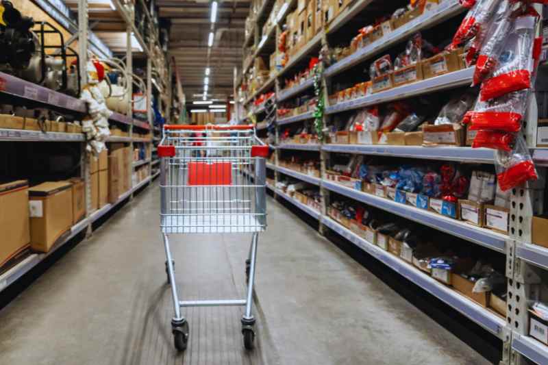 Access control for retail stores protects merchandise like this.