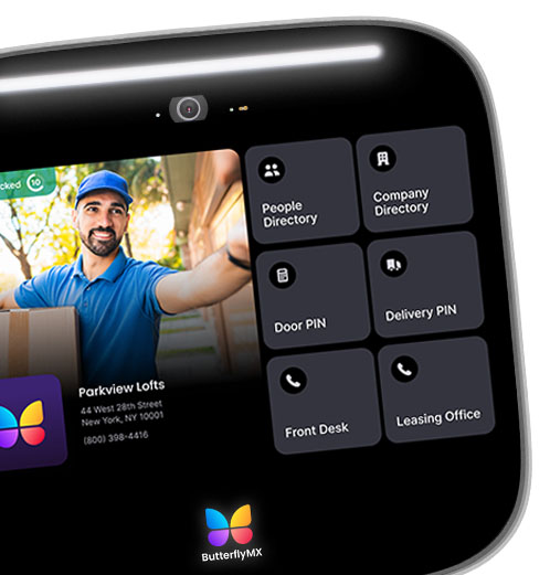 butterflymx access control hardware video intercom