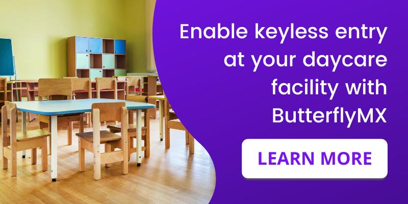 keyless entry system for daycares cta