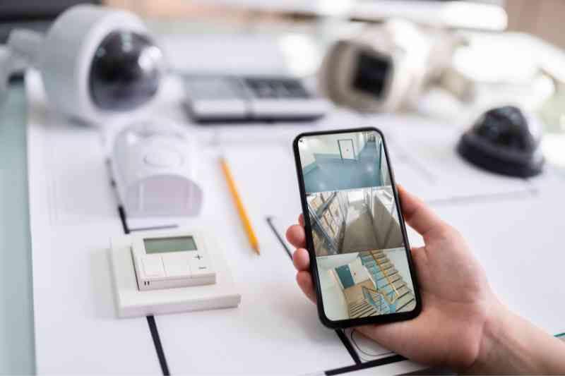 Monitoring a property with access control and video surveillance integration company.