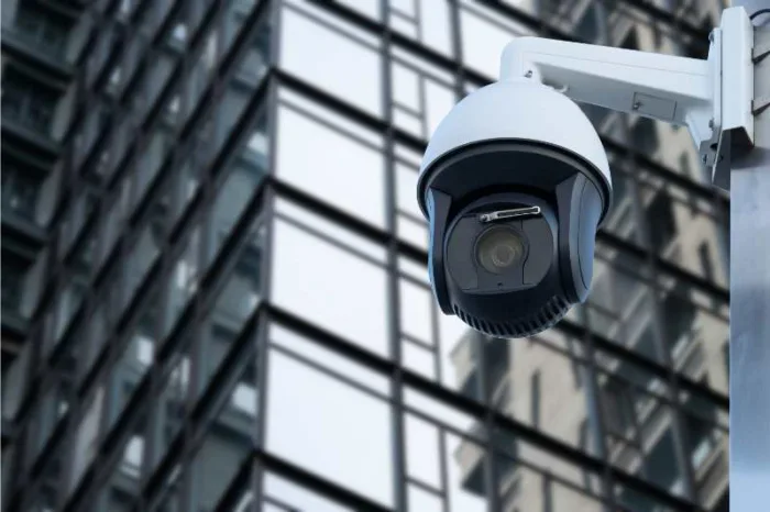 Security systems with cameras are common.