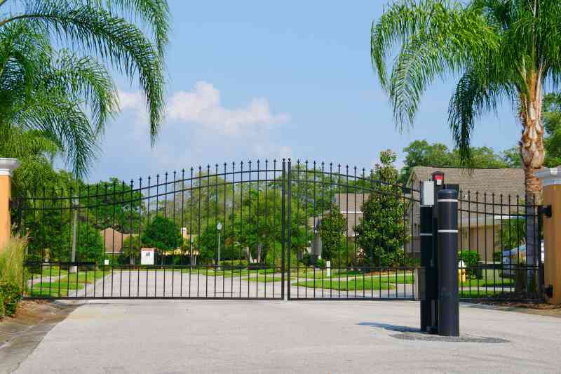 Updating gate motors in Miami.