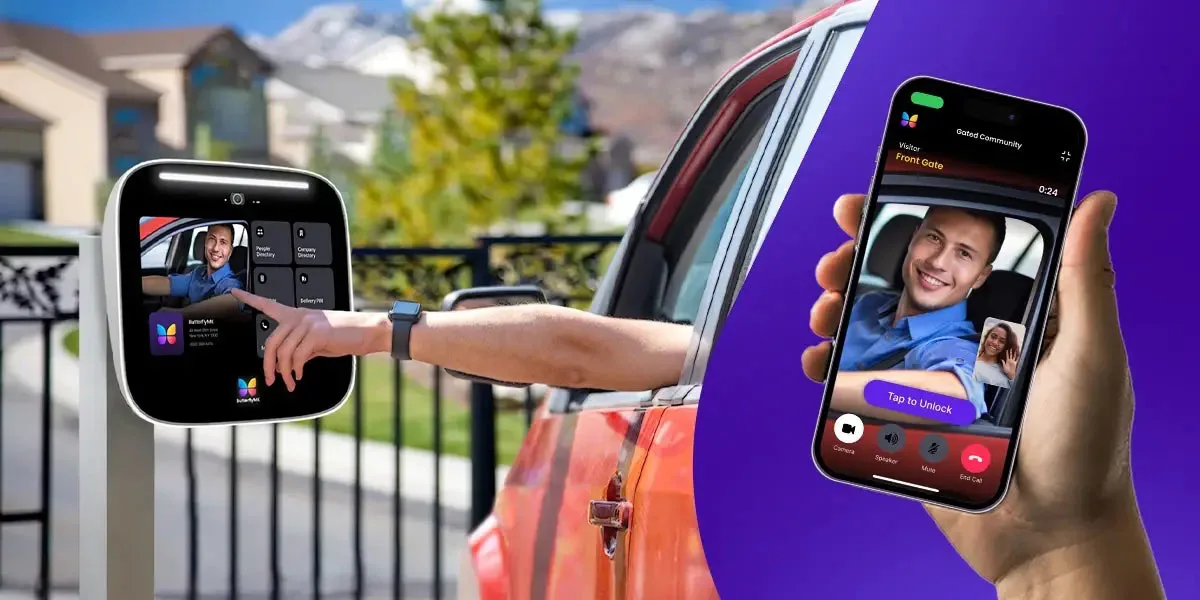 butterflymx gated community intercom