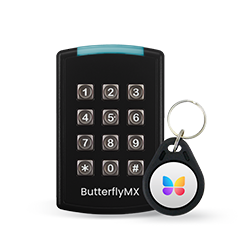 butterflymx-keypad-reader-access-keyfobs ButterflyMX Keypad Reader and Fob