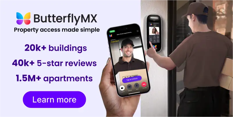 ButterflyMX Access Control CTA