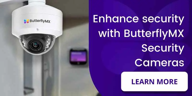 Learn more about ButterflyMX Security Cameras