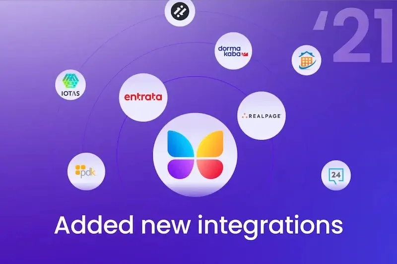 In 2021, ButterflyMX launched new integrations