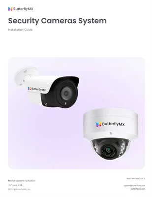 butterflymx security camera installation guide