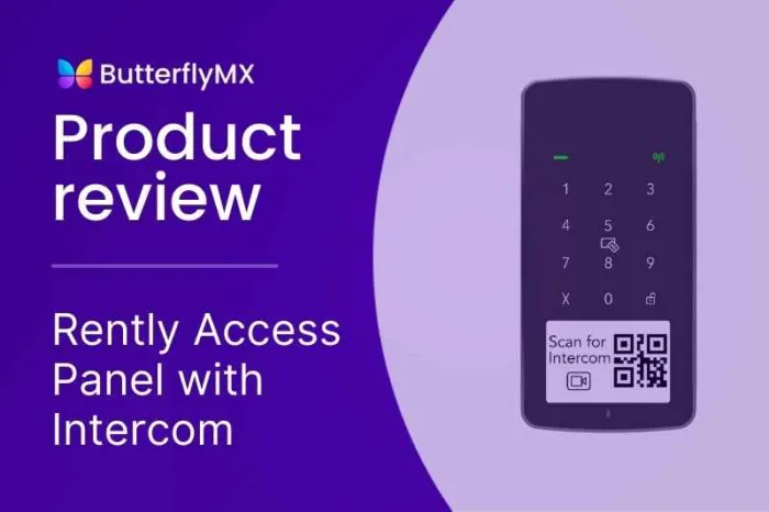 Rently Access Panel with Intercom product review featured image