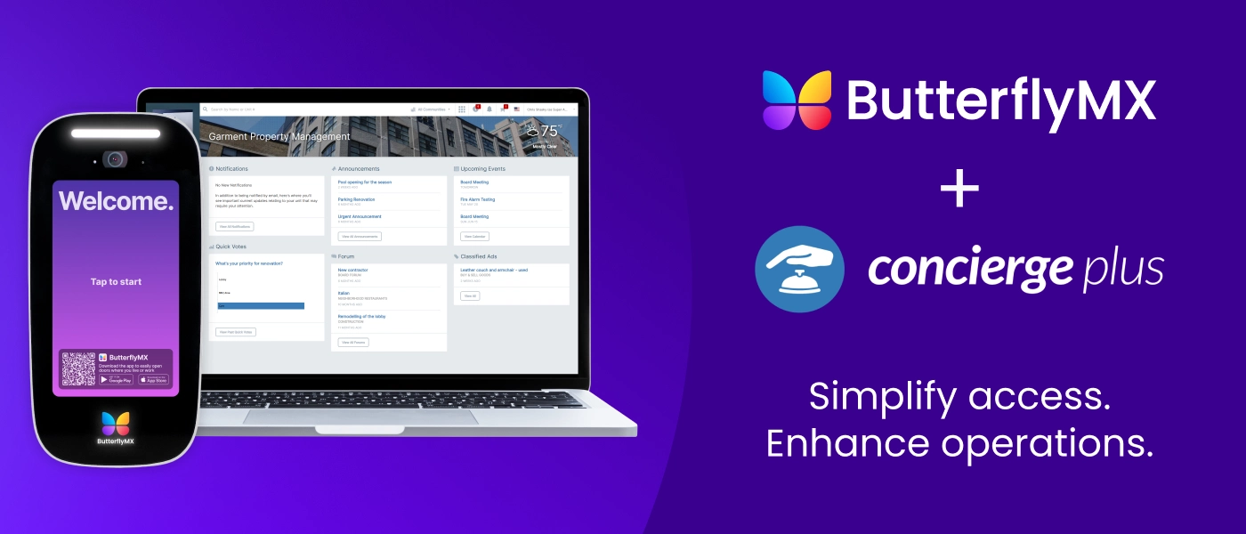 concierge-plus-butterflymx-integration ButterflyMX Concierge Plus integration