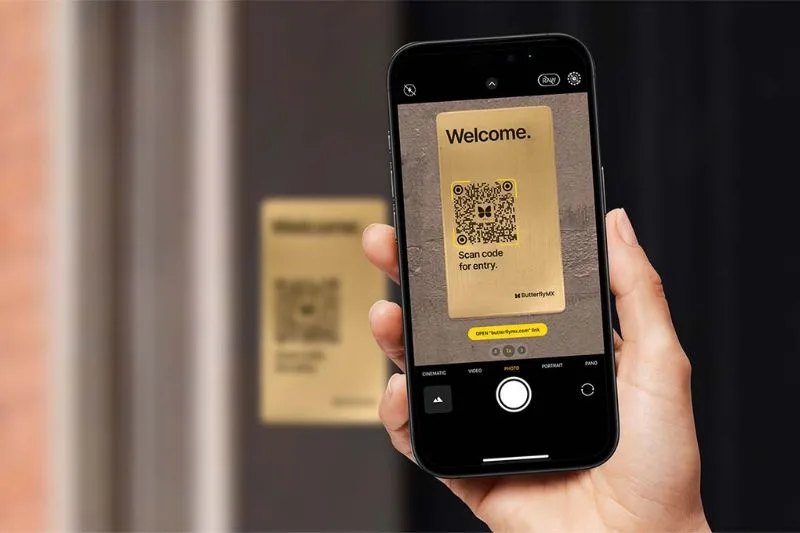 How to use the ButterflyMX QR Code Intercom