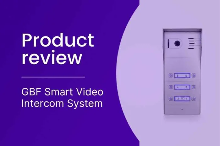 GBFSmart Video Door Station review.