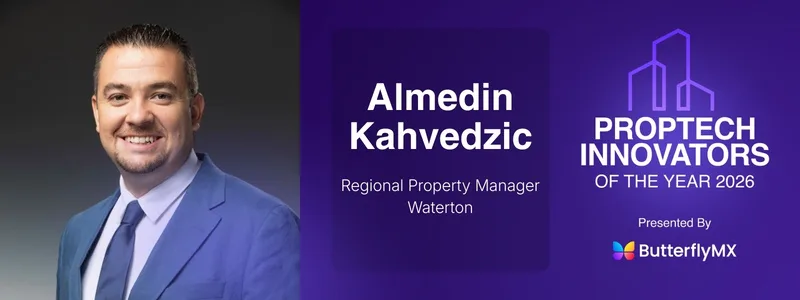 Proptech Innovator of Year 2026, Almedin Kahvedzic