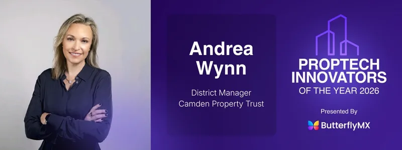 Proptech Innovator of Year 2026, Andrea Wynn