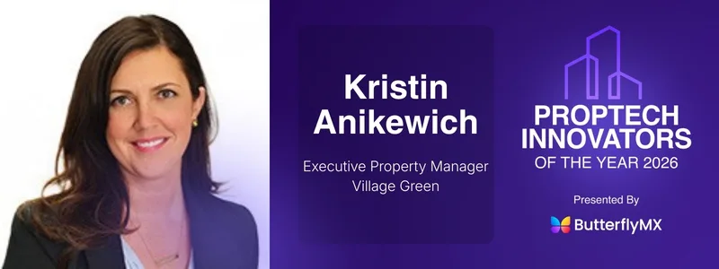 Proptech Innovator of Year 2026, Kristin Anikewich