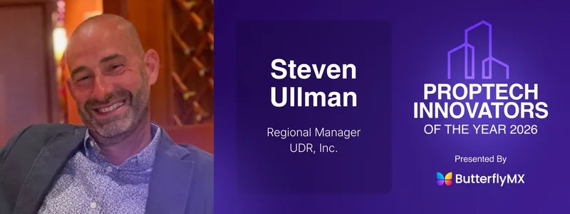 Proptech Innovator of Year 2026, Steven Ullman