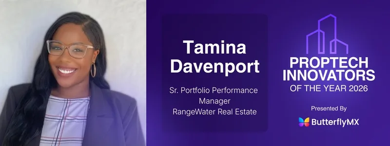 Proptech Innovator of Year 2026, Tamina Davenport
