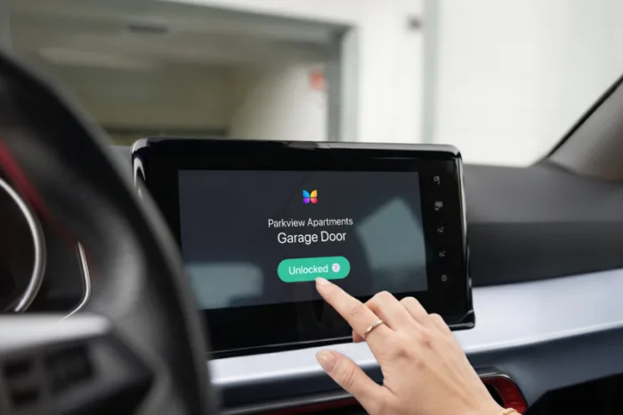 How to use CarPlay with ButterflyMX