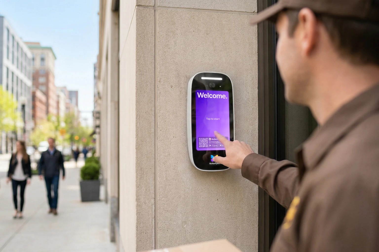 ButterflyMX video intercom