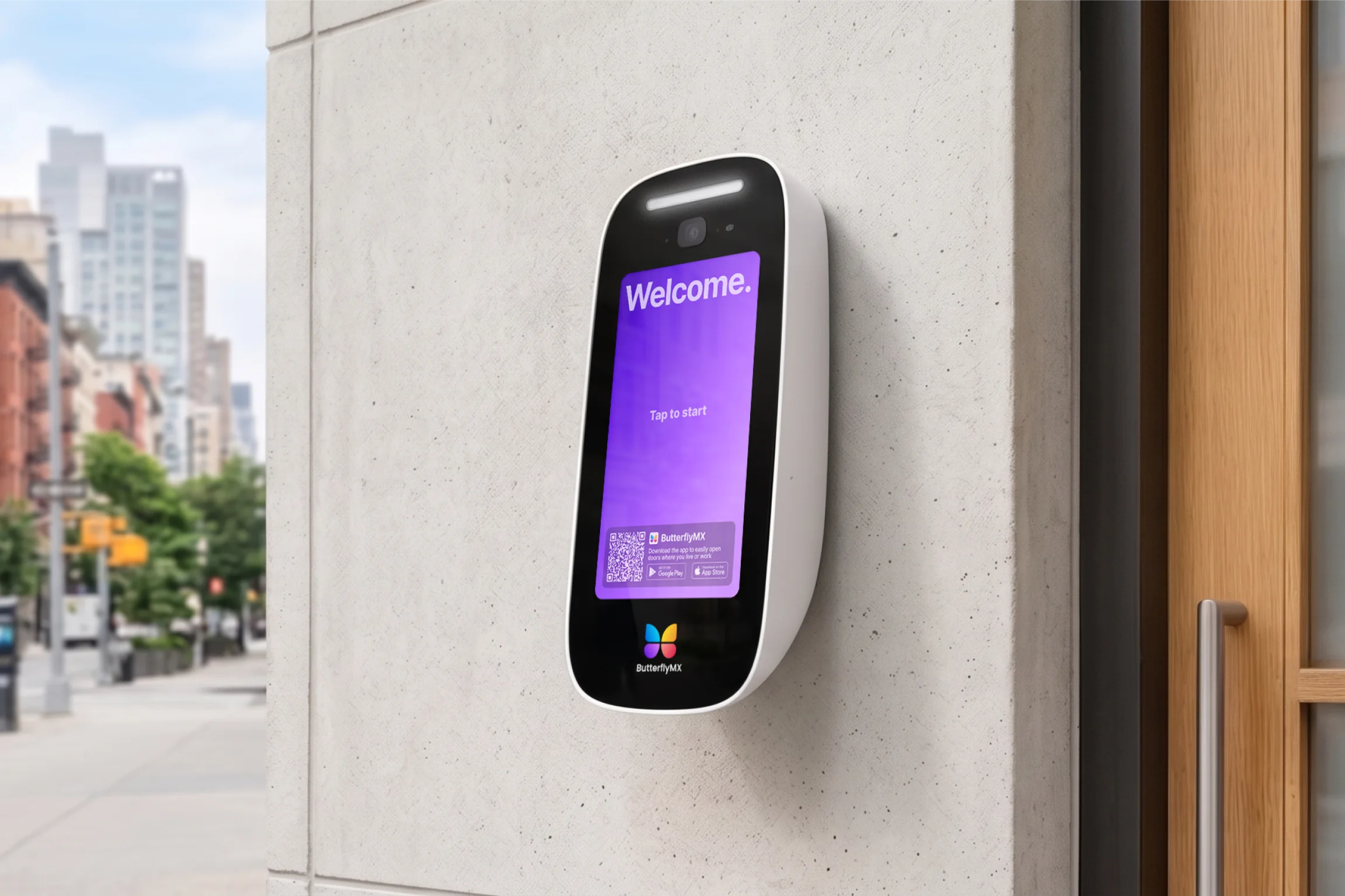 7 surface butterflymx video intercom