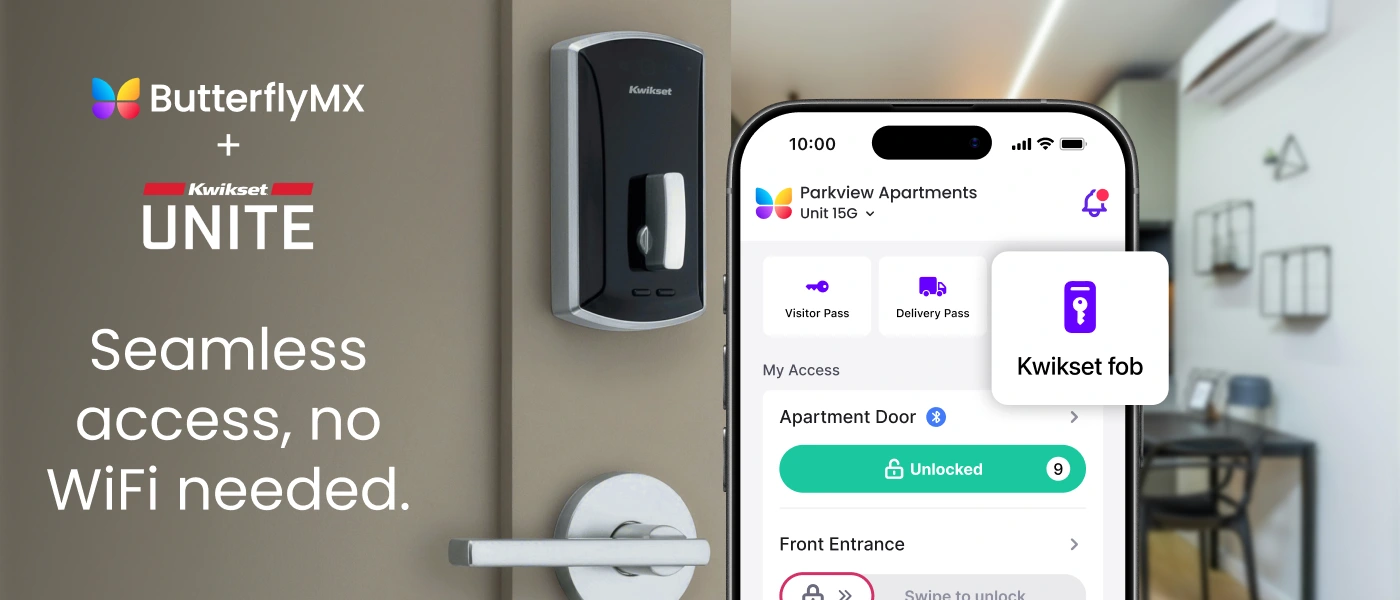 ButterflyMX Kwikset UNITE integration
