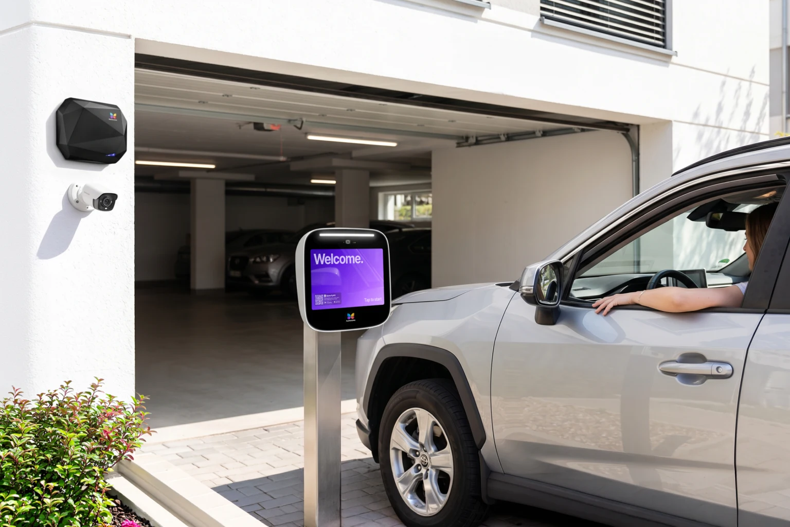 Vehicle Access Control Garage Entry ButterflyMX