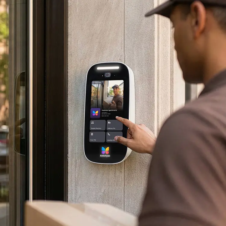 fast easy install building entry system