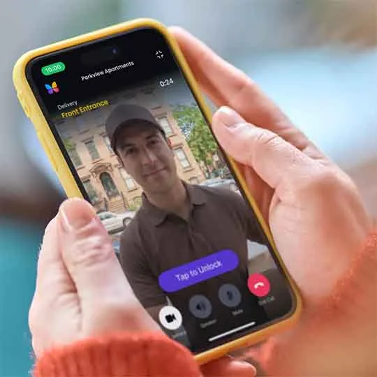 ButterflyMX Video Intercom Call