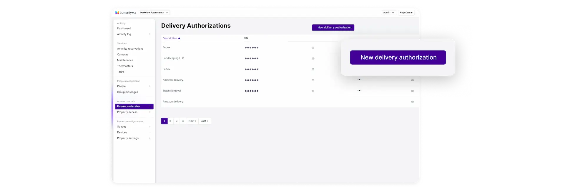 manage permissions
