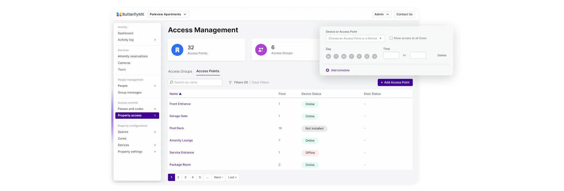 manage permissions