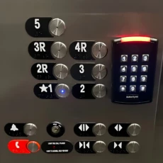 ButterflyMX Elevator Controls installation.