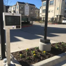 11.6 Surface Intercom on Gooseneck Pedestal
