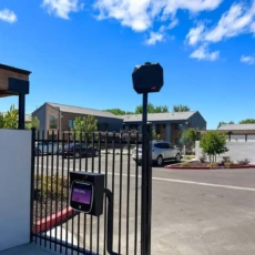 ButterflyMX 12in Video Intercom and Vehicle Access Control System installation.