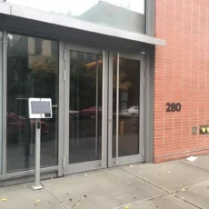 11.6" Surface Intercom on Standard Pedestal