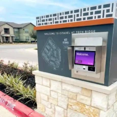 custom pedestal butterflymx surface