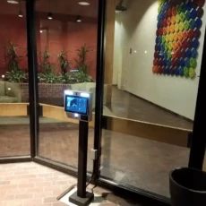 11.6" Surface Intercom on Standard Pedestal